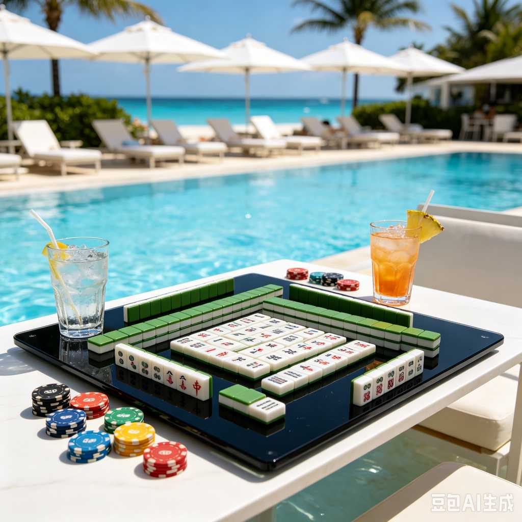 hotel entertainment mahjong set
